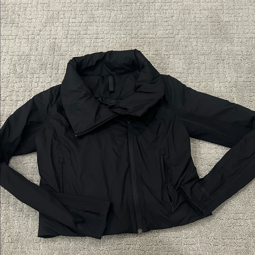 Women's Black Lightweight Puffer Jacket